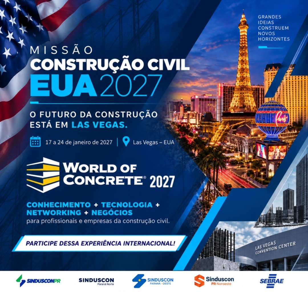 MISSÃO INTERNACIONAL – CONSTRUÇÃO CIVIL  EUA 2027